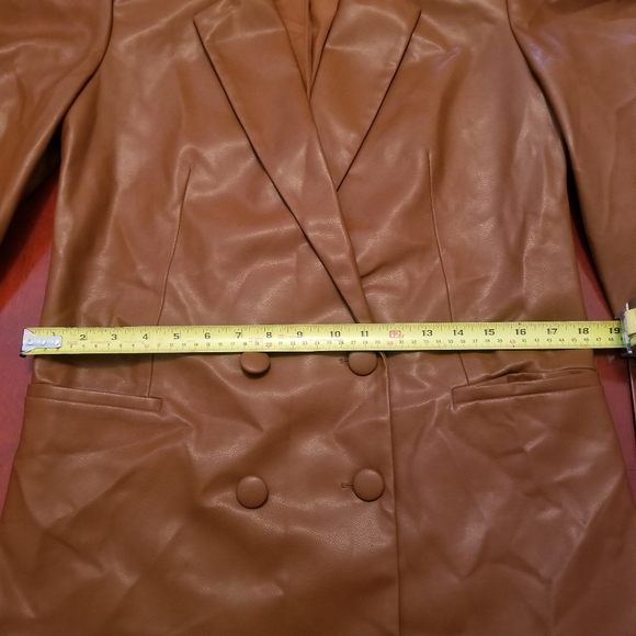 Culpos INC Oversized Leather Jacket - Picture 10 of 11